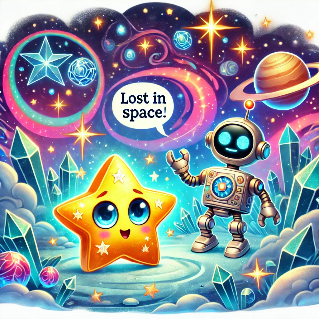 The Lost Star – A Space Adventure for Kids chapter 1- 6